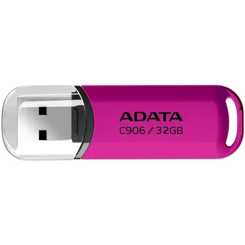 Stick USB ADATA C906, 32GB, USB 2.0, Roz