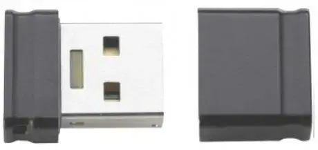 Stick USB Intenso Micro Line, 4GB, USB 2.0 (Negru)