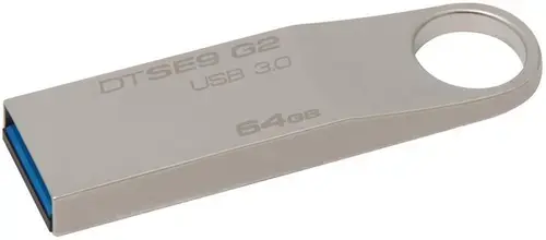 Stick USB Kingston Data Traveler SE9 G2, 64GB, USB 3.0 (Metalic)