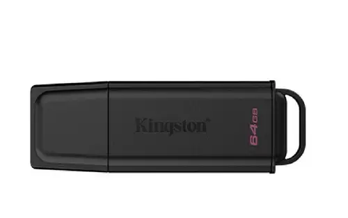 Stick USB Kingston DataTraveler Exodia 64GB, USB 3.2 Gen 1, Negru