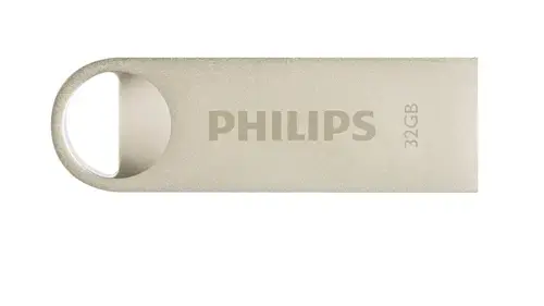 Stick USB Philips Moon Edition 2.0, 32GB, USB 2.0 (Argintiu)