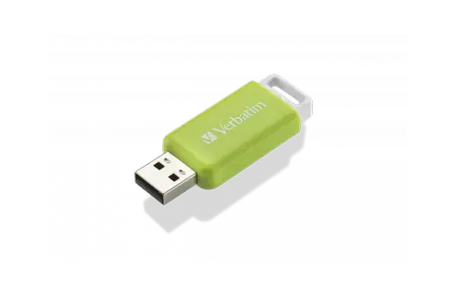 Stick USB Verbatim 49454 DataBar, USB 2.0, 32 GB, Verde