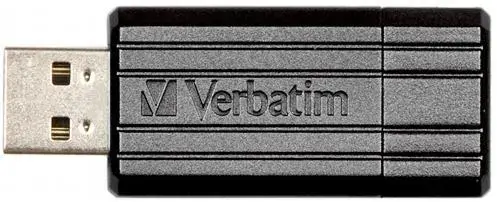 Stick USB Verbatim PinStripe 16GB (Negru)