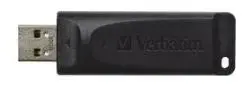 Stick USB Verbatim Store 'n' Slider, 32GB, USB 2.0 (Negru)