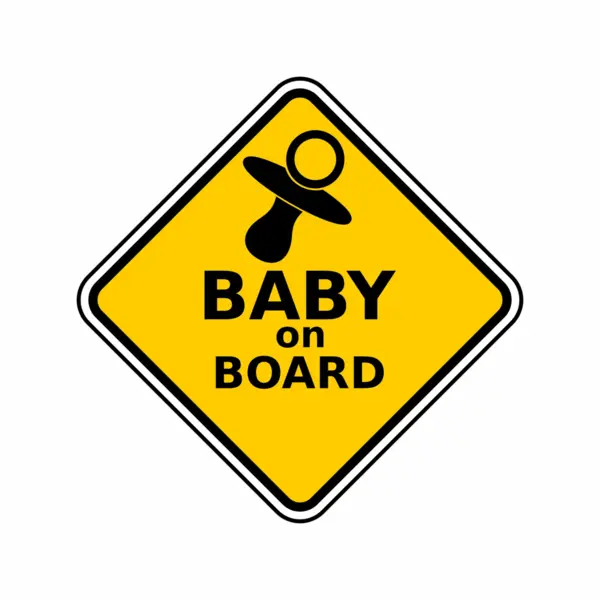 Sticker Auto Baby on board SA13 20 CM