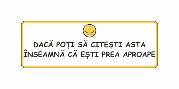 Sticker Auto Daca poti sa citesti asta... SA8 10x30cm