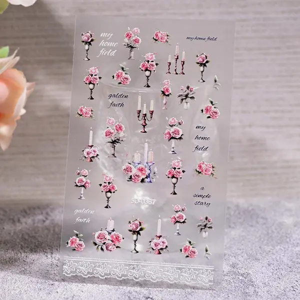 Sticker Decor Unghii 5D-0367 - Everin