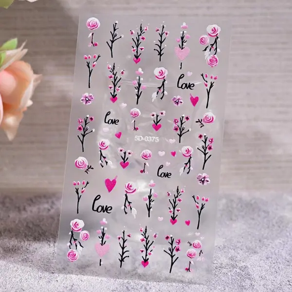 Sticker Decor Unghii 5D-0375 - Everin