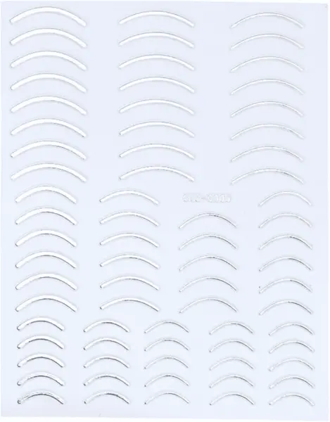 Sticker decor unghii G005 Silver - Everin