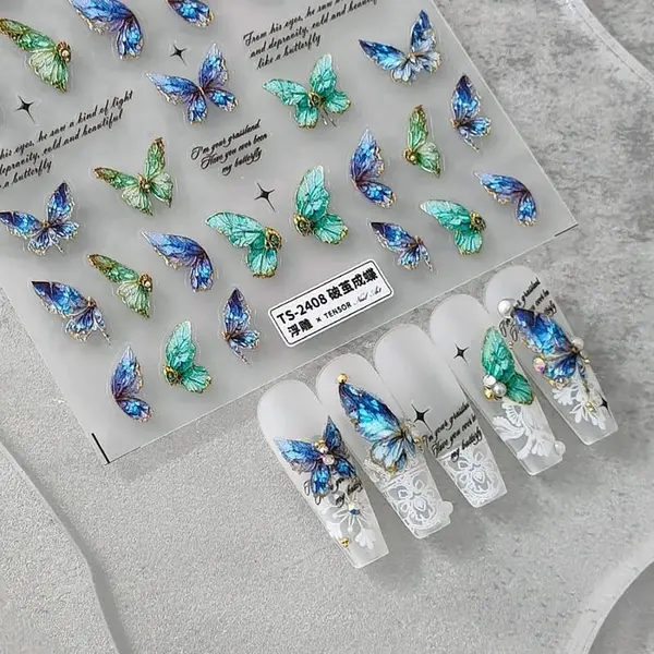 Sticker decor unghii TS-2408 - Everin