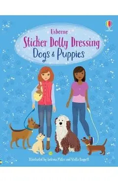 Sticker Dolly Dressing Dogs and Puppies - Fiona Watt