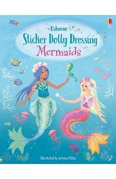 Sticker Dolly Dressing Mermaids - Fiona Watt