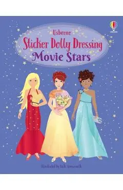 Sticker Dolly Dressing Movie Stars - Fiona Watt