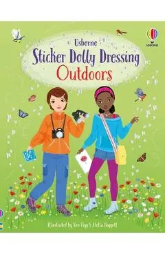 Sticker Dolly Dressing Outdoors - Fiona Watt