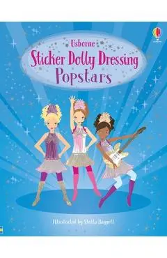 Sticker Dolly Dressing Popstars - Lucy Bowman