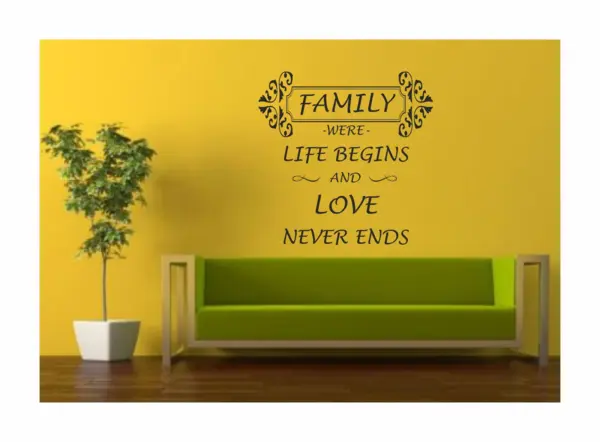 Sticker Family SP4 80x80cm