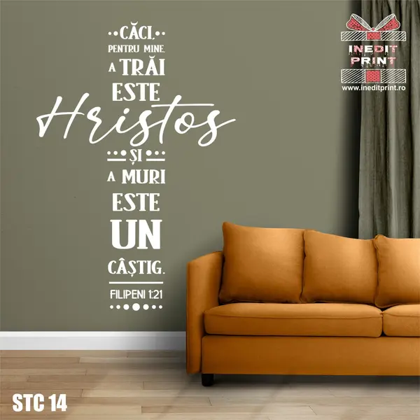 Sticker Filipeni 1:21 STC14 55x80 cm