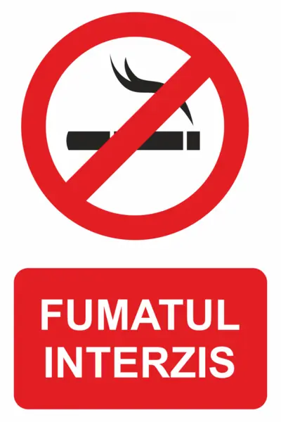 Sticker Fumatul interzis STK8