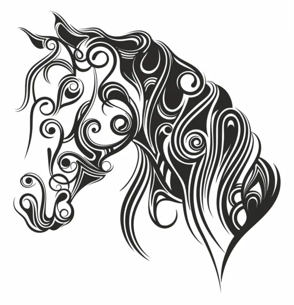 Sticker Horse SP18 120x120cm