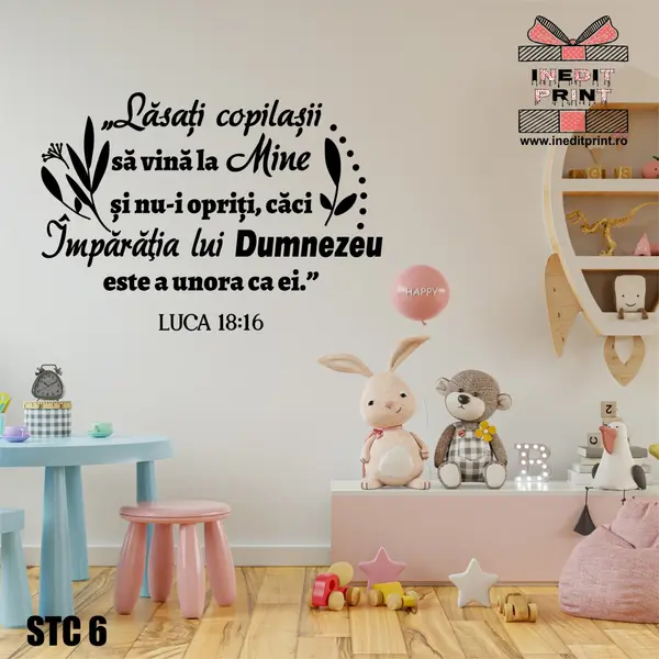 Sticker Luca 18:16 STC6 135x94 cm