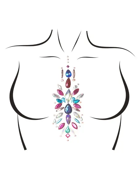 Sticker pentru piele multicolor 010 Roz