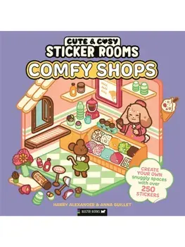 Sticker Rooms: Comfy Shops, Paperback/Anna Guillet