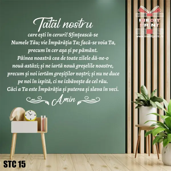 Sticker Tatal Nostru STC15 130x102 cm