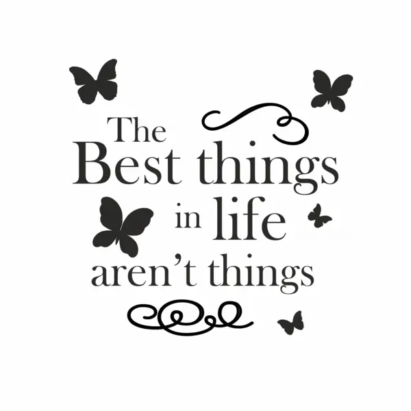 Sticker The best things SP16 80x80cm