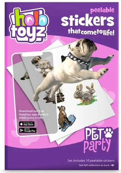 Stickere interactive HoloToyz Augmented Reality - Animale de companie