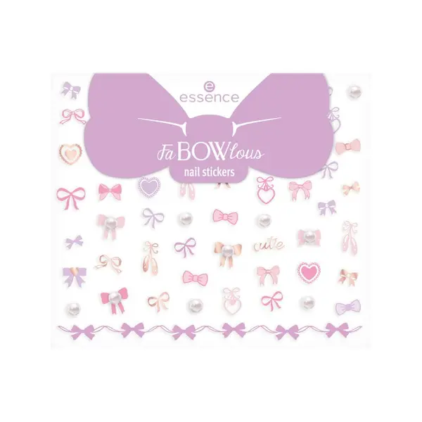 Stickere pentru unghii Fabowlous Nail Stickers, 61 bucati, Essence