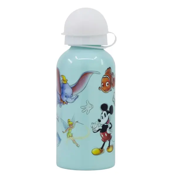 Sticla apa din aluminiu, fara BPA, multicicolor, 400 ml, Stitch and Friends, Disney Engros