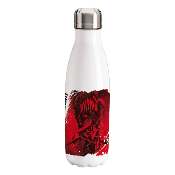 Sticla Apa Inox Chainsaw Man - Pochita & Chainsaw Man