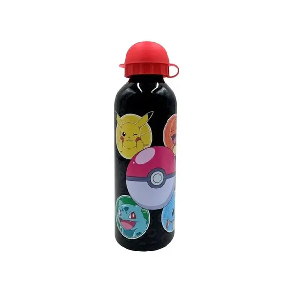 Sticla apa pentru copii, din aluminiu, 500 ml, multicolor, Play, Pokemon Engros