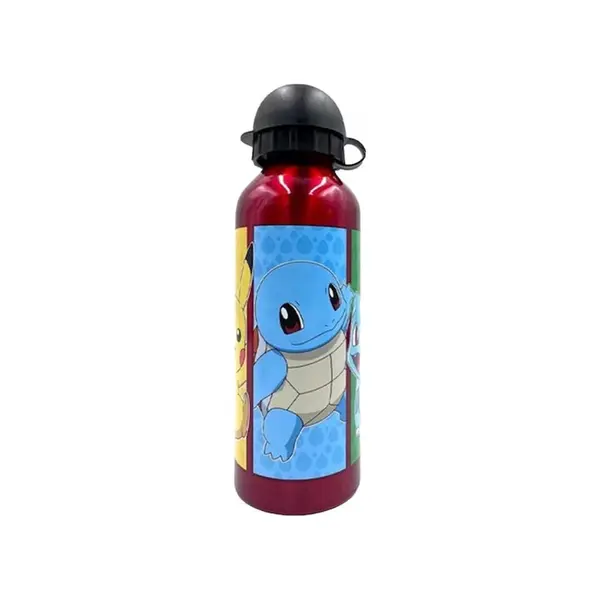Sticla apa pentru copii, din aluminiu, 500 ml, multicolor, Team, Pokemon Engros