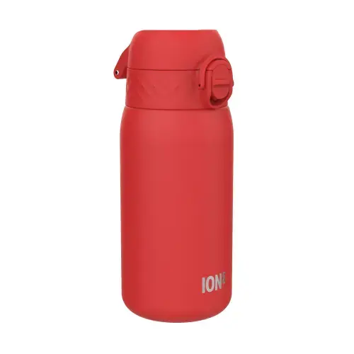 Sticla apa pentru copii Ion8, inox, 400ml, Rosu