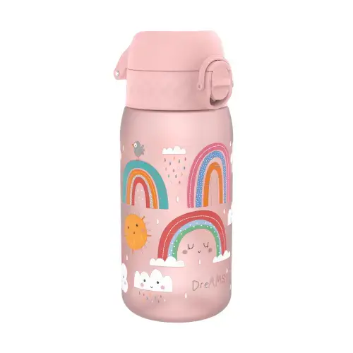 Sticla apa pentru copii Ion8 Rainbows, recyclon, 350ml
