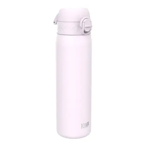 Sticla apa Slim Ion8, inox, 600ml, Roz