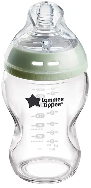 Sticlă autosterilizabilă Tommee Tippee - Natural Start, 0m+, 250 ml