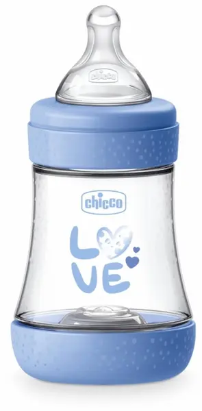 Sticlă Chicco - Perfect 5, pentru băieți, 150 ml, sortiment