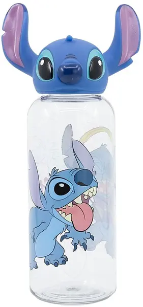 Sticlă cu figura 3D Stor Stitch - Flowers, 560 ml