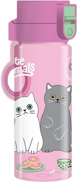 Sticlă de apă Ars Una Cute Animals - Tea Party, 475 ml