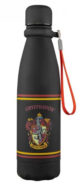 Sticlă de apă Cine Replicas Movies: Harry Potter - Gryffindor (Black)