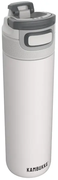 Sticlă de apă cu perete dublu Kambukka Elton Insulated - Snapclean, 600 ml, Chalk White