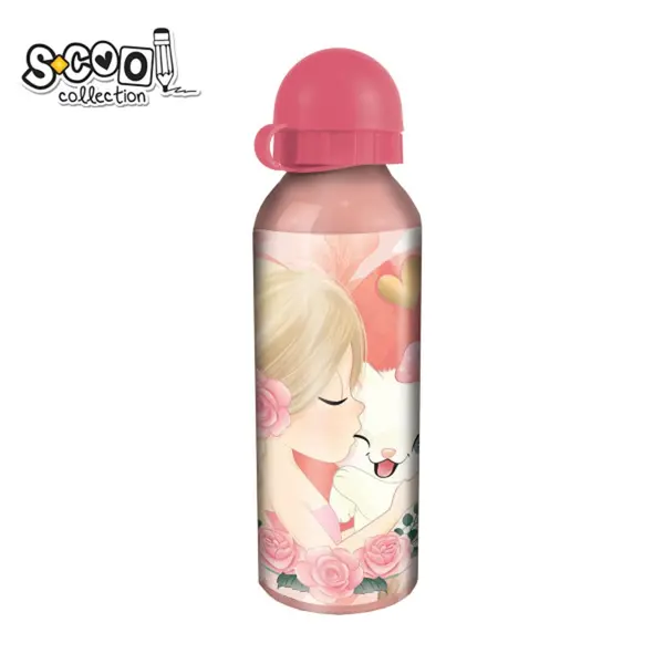 Sticla de apa, din aluminiu, 500 ml, Girl, S-Cool