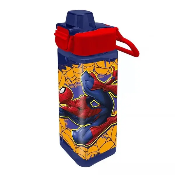 Sticla de apa din plastic Spiderman 500ml Engros