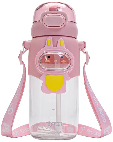 Sticlă de apă Kstationery Pop Up - Bunny, 600 ml