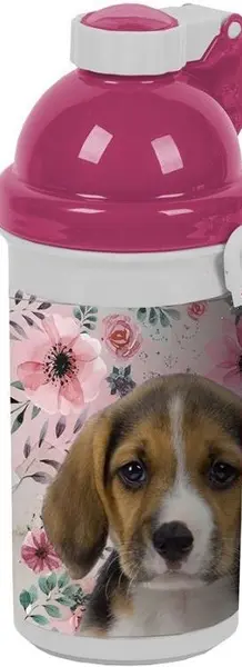 Sticlă de apă Paso Dog - 500 ml, roz