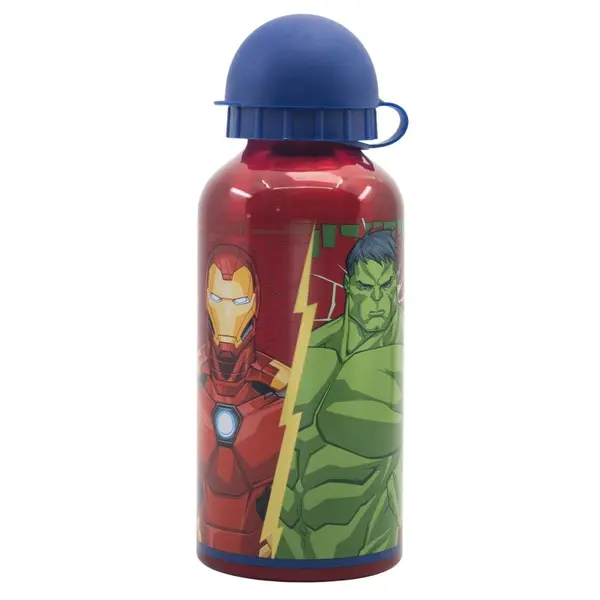 Sticla de apa, pentru copii, din aluminiu, cu model Avengers, 400 ml Engros