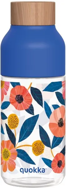 Sticlă de apă Quokka Ice - Summer Garden, 570 ml
