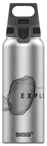 Sticlă de apă Sigg - WMB One Pathfinder, gri, 1 l